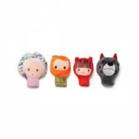 Chaperon rouge - Marionnettes a doigts