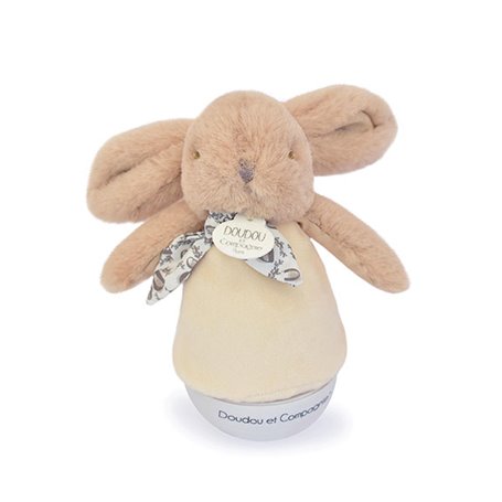 Veilleuse musicale lapin doudou Beige