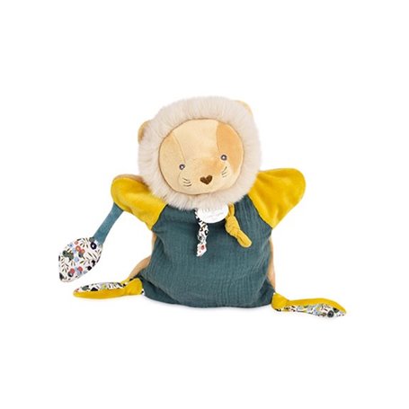 BOH'AIME - LION Doudou Marionnette DC4226