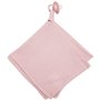 Doudou lange attache tétine - Jeanne - rose