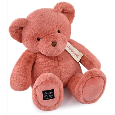 Le Nounours rose praline - 40 Cm