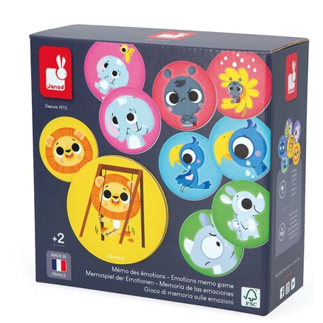 Memo des emotions  -  Jeu