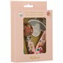 attache tetine coquelicot