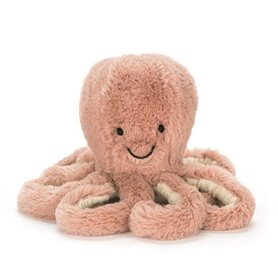 Doudou Odell Octopus Little Saumon
