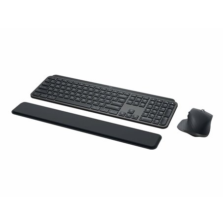 Logitech MX Keys combo for Business Gen 2 clavier Souris incluse Bureau RF sans fil + Bluetooth QWERTY Allemand Graphite