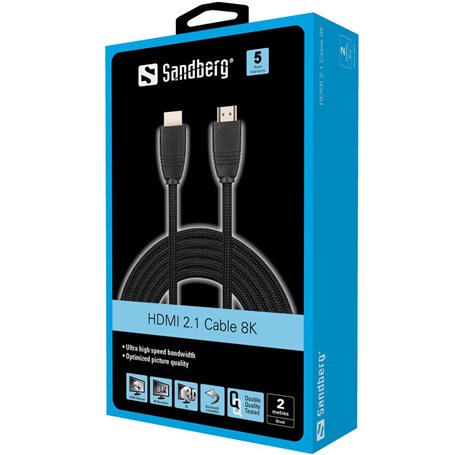 Sandberg HDMI 2.1 Cable 8K
