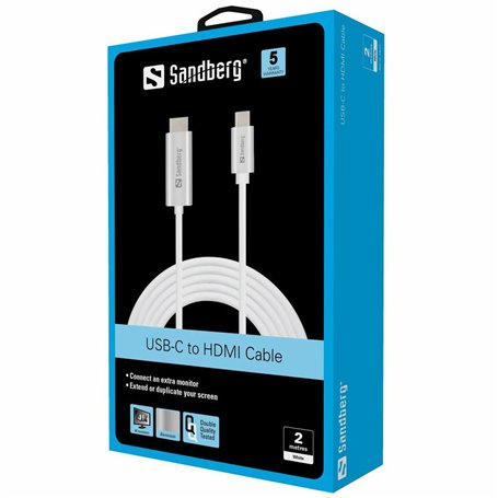 Sandberg USB-C to HDMI Cable 2M