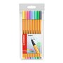 STABILO point 88 stylo fin Moyen Multicolore 8 pièce(s)