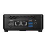 MSI Cubi 5 12M-252ES PC/poste de travail Intel® Core i5 i5-1235U 8 Go DDR4-SDRAM 512 Go SSD Windows 11 Pro Mini PC Noir
