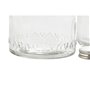 Bouteille d'eau Home ESPRIT Transparent Verre 240 ml 1 L