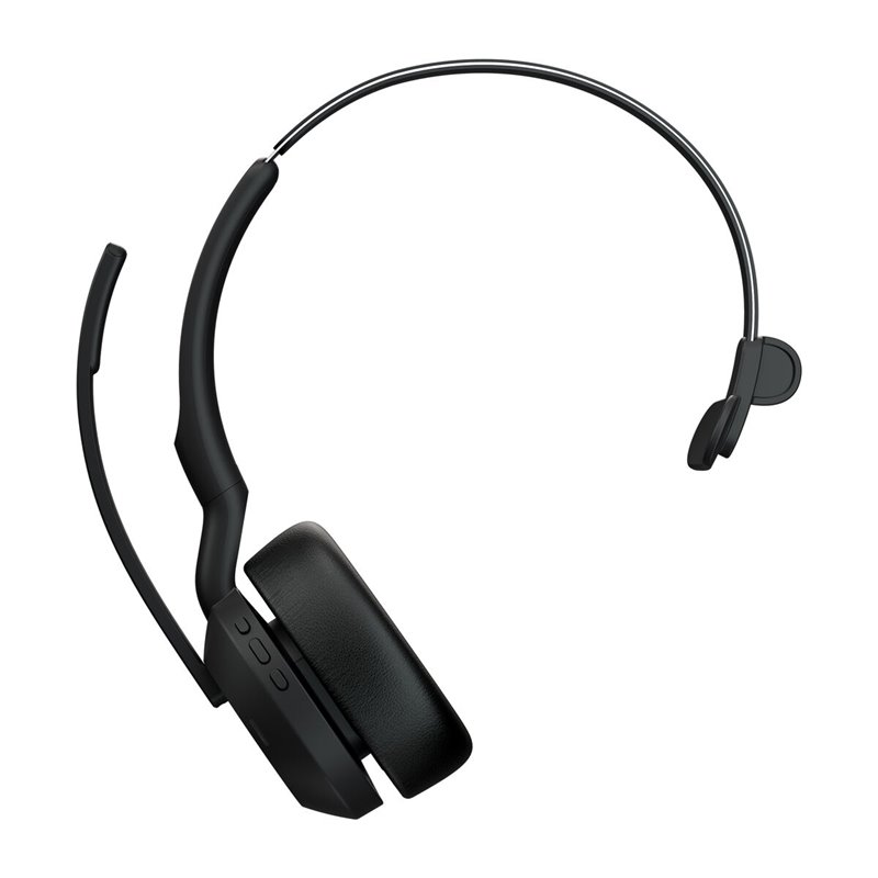 Image secondaire de Jabra Evolve2 55 Casque Sans fil Arceau Bureau/Centre d'appels Bluetooth Noir
