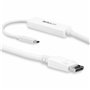 StarTech.com Câble adaptateur USB-C vers DisplayPort 4K 60 Hz de 3 m - Blanc