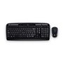 Logitech Wireless Combo MK330 clavier Souris incluse USB QWERTY Espagnole Noir