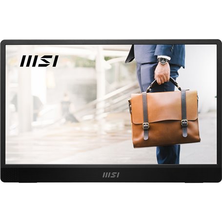 MSI Pro MP161 E2 Moniteur portable Noir 39