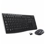 Logitech Wireless Combo MK270 clavier Souris incluse USB QWERTY Italien Noir