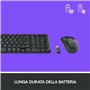 Logitech Wireless Combo MK220 clavier Souris incluse RF sans fil QWERTY Italien Noir