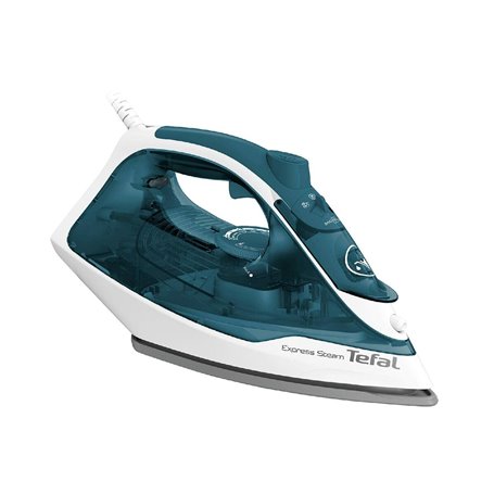 Tefal FV2839E0 fer à repasser Fer à repasser à sec ou à vapeur Semelle en cérilium 2400 W Bleu