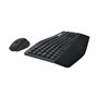 Logitech MK850 Performance clavier Souris incluse Universel RF sans fil + Bluetooth QWERTY Anglais américain Noir