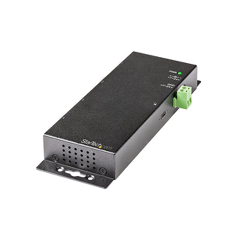 StarTech.com Hub USB C 4 Ports 10Gbps - Hub Industriel USB Type C - Métal - 2x USB-C & 2x USB-A - Protection Surtension
