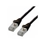 MCL FTP6-2M/N câble de réseau Noir Cat6 F/UTP (FTP)