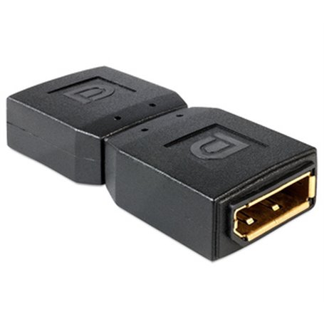 DeLOCK 65374 changeur de genre de câble Displayport Noir