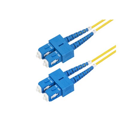 StarTech.com Câble Fibre Optique de 2m Duplex Monomode SC à SC (UPC) OS2