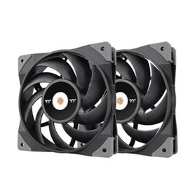 Thermaltake TOUGHFAN 12 Boitier PC Ventilateur 12 cm Noir 2 pièce(s)