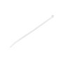 StarTech.com Colliers de Serrage 25 cm Blancs - Largeur 4 mm - Diam. faisceau 68 mm - Résistance traction 22 kg - Fermeture glis