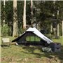 vidaXL Tente de camping 2 personnes blanc tissu occultant imperméable