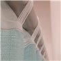 Rideau Alexandra House Living Rustik Turquoise Naturel 140 x 270 x 1 cm Translucide