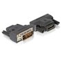 DeLOCK DVI / HDMI Adapter DVI-D HDMI FM Noir
