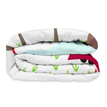 Couvre-lit HappyFriday Mr Fox Multicouleur 100 x 130 cm Chaperon Rouge