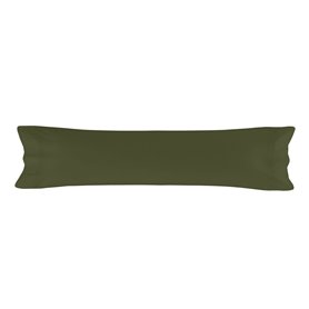 Taie d'oreiller HappyFriday BASIC Vert 45 x 155 cm