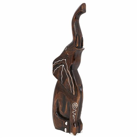 Figurine Décorative Alexandra House Living Marron Clair Bois Eléphant 6 x 50 x 14 cm