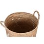 Set de basket DKD Home Decor Blanc Naturel Corde Herbier marin Boho 46 x 46 x 48 cm