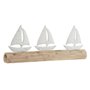 Figurine Décorative Home ESPRIT Blanc Naturel Voiliers méditerranéen 62 x 8