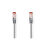 Nedis CCGL85221GY200 câble de réseau Gris 20 m Cat6 SF/UTP (S-FTP)