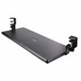 StarTech.com Support Clavier Coulissant Sous Bureau - Support Clavier Ergonomique à Pince en C - Tiroir Clavier Coulissant