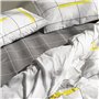 Drap housse HappyFriday BLANC Multicouleur 180 x 200 x 32 cm