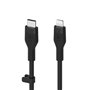 Câble Lightning Belkin BPB012BTGY Noir 3 m
