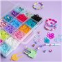 Coffret - BANDAI - Rainbow Loom Beadmoji Deluxe - CD0124, pour faire une multitude de bracelet Rainbow Loom