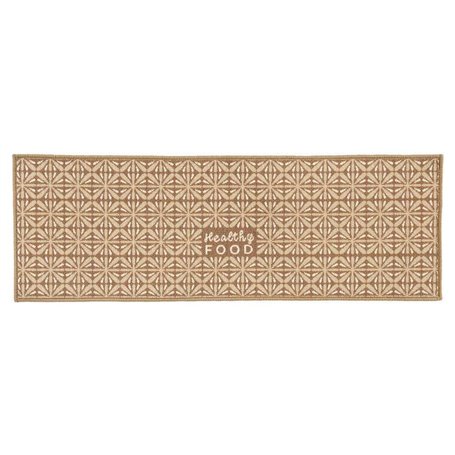 Tapis Healthy Food Beige Polyamide