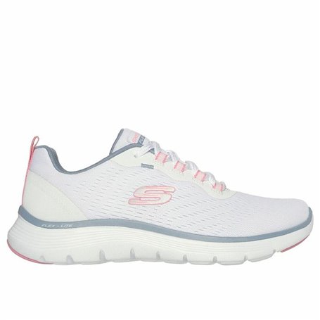 Chaussures de sport pour femme Skechers Flex Appeal 5.0 Blanc Rose