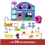 La Grande Maison - BANDAI - Littlest Pet Shop avec 3 pets dont 1 exclusif
