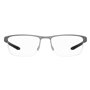 Monture de Lunettes Homme Under Armour UA-5037-G-KJ1F518 Gris Ø 55 mm