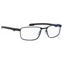 Monture de Lunettes Homme Under Armour UA-5063-G-D51F517 Noir Ø 55 mm
