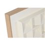 Cadre Home ESPRIT Beige Géométrique Moderne 60 x 7 x 60 cm (2 Unités)