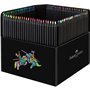 Ensemble de Crayons Faber-Castell Black Edition 100 Pièces Multicouleur