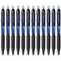stylo à encre liquide Uni-Ball Jetstream SXN-101-07 Bleu 0,7 mm (12 Unités)