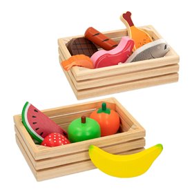Set de jouets alimentaires Woomax 12 Pièces (12 pcs)